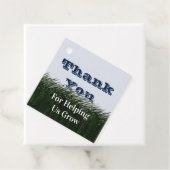 Lehrer Wertschätzung Grüngras Klasse Vielen Dank Geschenkanhänger (Beispiel)