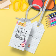 Lehrer-Wertschätzung mit Herz