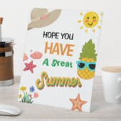 Lehrer Wertschätzung Party Sunshine Vielen Dank Sockelschild (In Situ)