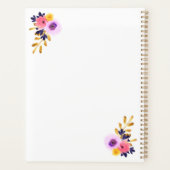 Lehrer Wertschätzung Typografie Personalisiert Planer (Rückseite)