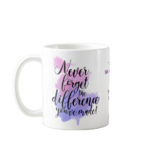 Lehrer Wertschätzung Wasserfarbe nie vergessen