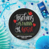 Lehrer Wertschätzung Woche Party Decor DANK Pappteller (Party)