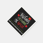 Lehrer Wertschätzung Woche Party Decor DANK Serviette (Ecke)