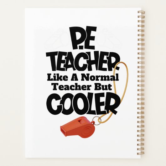 Lehrer wie ein normaler Lehrer, aber Cooler Planer (Rückseite)