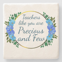 Lehrer wie Sie sind Wertvoll und nur wenige DANKE! Steinuntersetzer