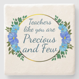 Lehrer wie Sie sind Wertvoll und nur wenige DANKE! Steinuntersetzer