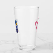 Lehrer willkommen Back Cup Glas (Links)
