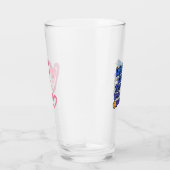 Lehrer willkommen Back Cup Glas (Rechts)