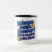 Lehrer willkommen zurück Tasse (Mittel)