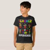 Lehrer winziger Superhelden T-Shirt (Vorne ganz)