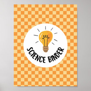 Lehrer Wissenschaftsordner einfügen oder Klassenzi Poster