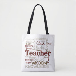 Lehrer-Wortwolke Tasche
