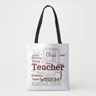Lehrer-Wortwolke Tasche