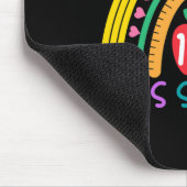 Lehrer zitieren 100 Tage Schullehrer und -studium Mousepad (Ecke)