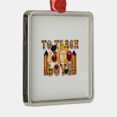 Lehrer zu unterrichten ist Liebe Ornament Aus Metall (Rechts)