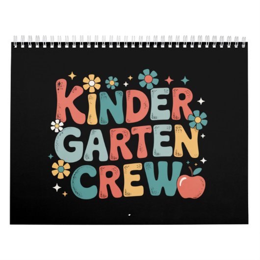Lehrer zurück zur Crew des Kindergartens Kalender (Titelbild)