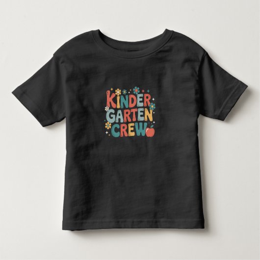 Lehrer zurück zur Crew des Kindergartens Kleinkind T-shirt (Vorderseite)