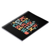 Lehrer zurück zur Crew des Kindergartens Notizblock (Linke Seite)