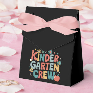 Lehrer  Zurück zur Schule Kindergarten-Team Geschenkschachtel