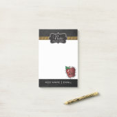 Lehrer zweiter Klasse | DIY Text Post-it Klebezettel (Auf Schreibtisch)