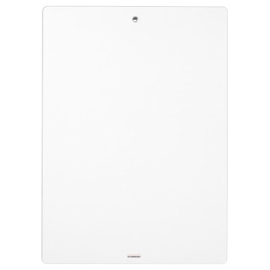 Lehrer - Zwischenablage Klemmbrett (Rückseite)