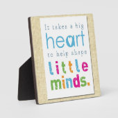 Lehreranerkennungsquote Fotoplatte (Vorderseite)