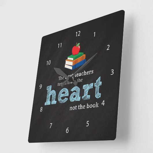 Lehrerangebot Quadratische Wanduhr (Winkel)