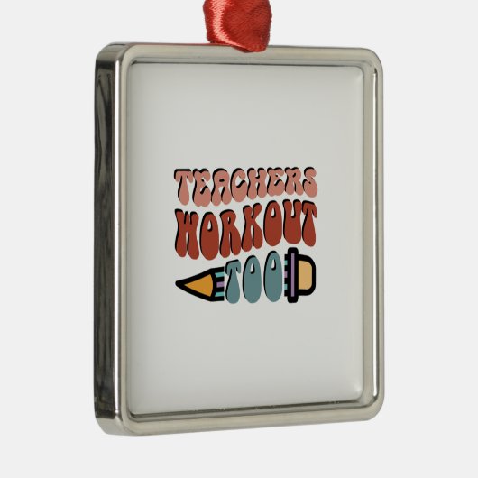 Lehrerarbeit Ornament Aus Metall (Rechts)