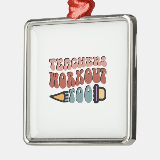 Lehrerarbeit Ornament Aus Metall (Links)