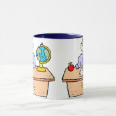 Lehrerarbeit Tasse (Zentrum)