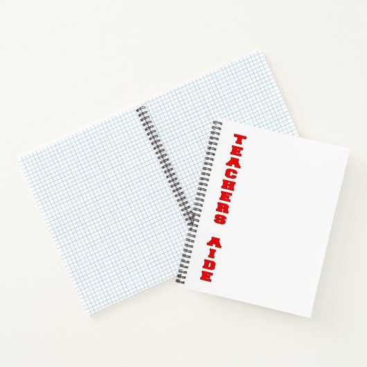 Lehrerassistent Notizblock (Innenseite)