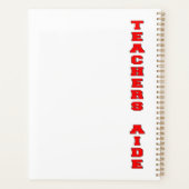 Lehrerassistent Planer (Rückseite)