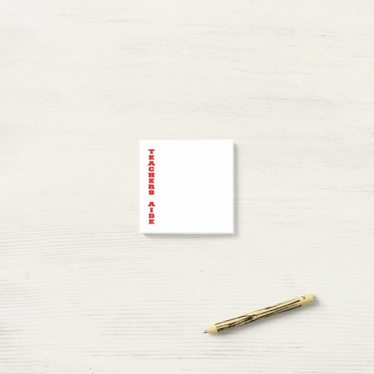 Lehrerassistent Post-it Klebezettel (Auf Schreibtisch)