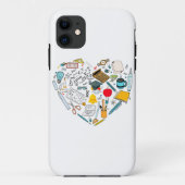 Lehrerassistent Professor Tool Heart Case-Mate iPhone Hülle (Rückseite)