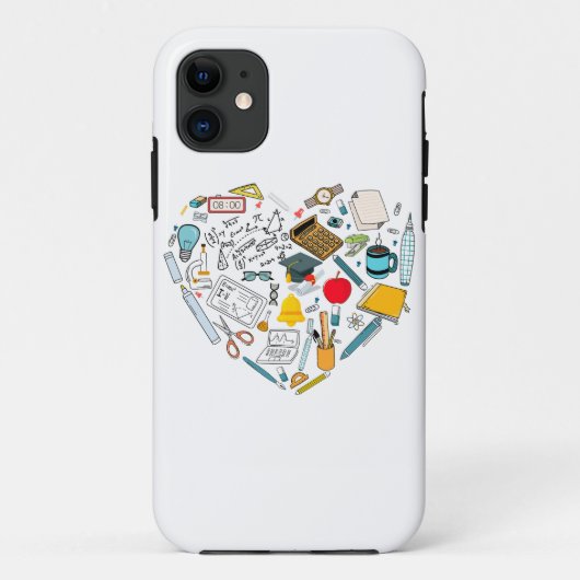 Lehrerassistent Professor Tool Heart Case-Mate iPhone Hülle (Rückseite)