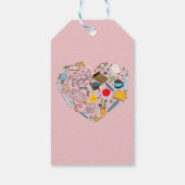 Lehrerassistent Professor Tool Heart Geschenkanhänger (Rückseite)