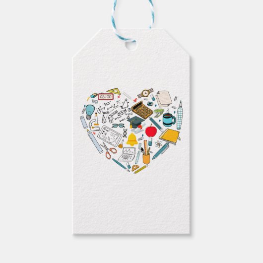 Lehrerassistent Professor Tool Heart Geschenkanhänger (Vorderseite)