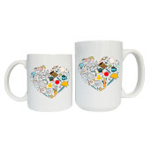 Lehrerassistent Professor Tool Heart Kaffeetasse