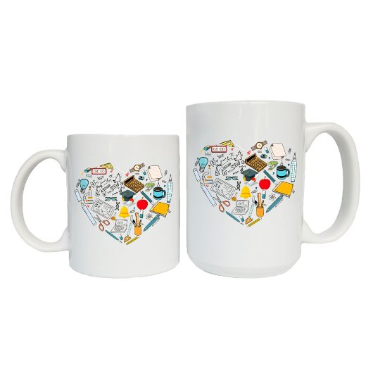 Lehrerassistent Professor Tool Heart Kaffeetasse