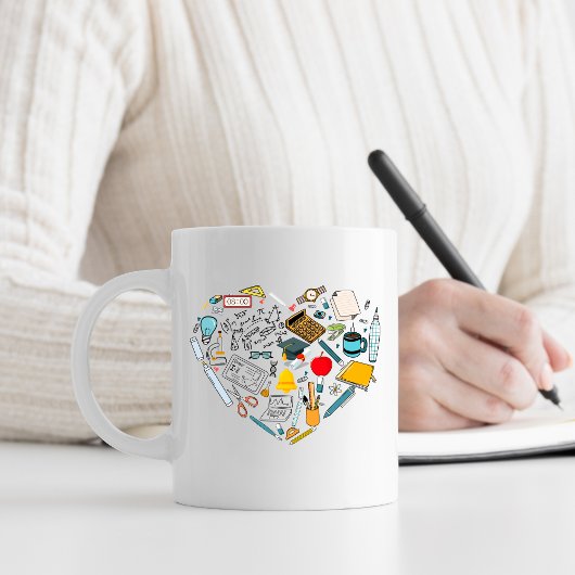 Lehrerassistent Professor Tool Heart Kaffeetasse