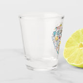 Lehrerassistent Professor Tool Heart Schnapsglas (Links)