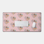 Lehrerassistent Professor Tool Heart Schreibtischunterlage (Tastatur & Maus)