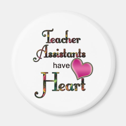 Lehrerassistenten haben Herz Magnet (Vorne)