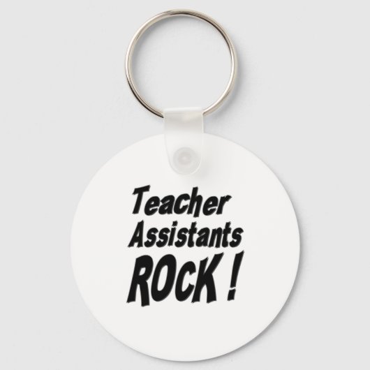 Lehrerassistenten Rock! Schlüsselanhänger (Vorderseite)