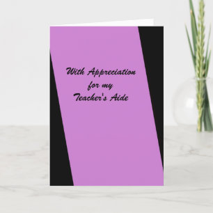 Lehrerassistentin danke Ihnen, Fuschia, Orchid