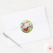 Lehreraufkleber - individuell anpassbar runder aufkleber (Umschlag)