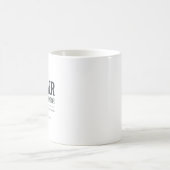 Lehrerausbildner und Mentor Berufliche Identität Kaffeetasse (Mittel)