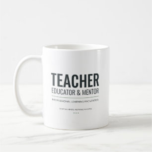 Lehrerausbildner und Mentor Berufliche Identität  Kaffeetasse