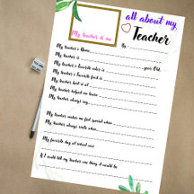 Lehrerausbildung über meinen Lehrer