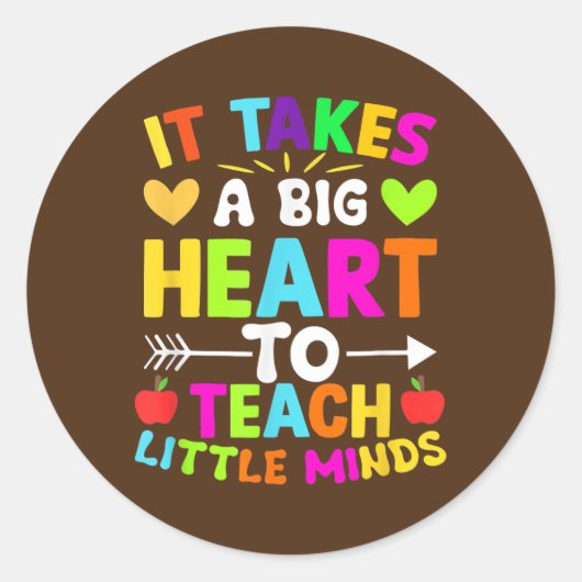 Lehrerausstattung für Lehrerbewertung Cool Runder Aufkleber (Vorderseite)